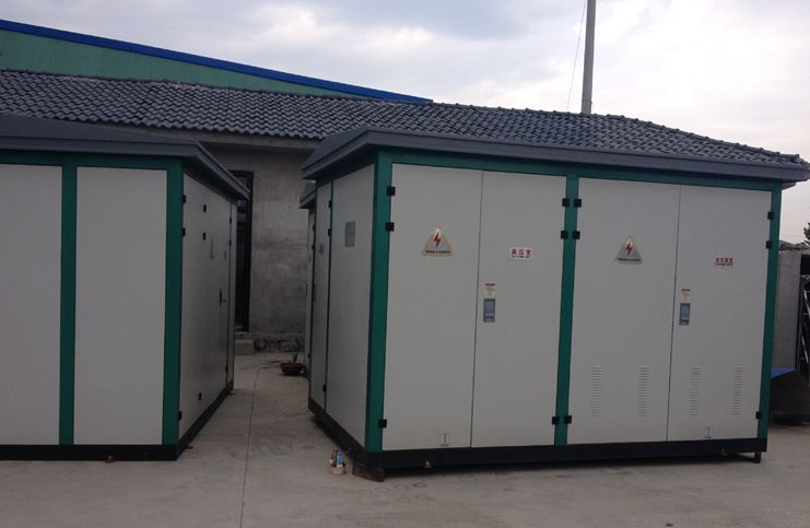 三台1250KVA箱式变压器