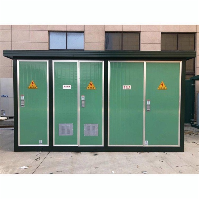 三台1600KVA欧式箱式变压器